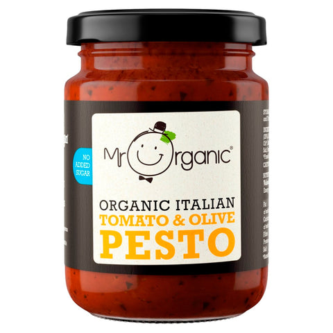 Mr Organic Tomato And Olive Pesto - 130g