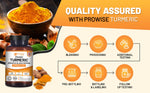 Prowise Turmeric Curcumin 1440mg with Black Pepper & Ginger 120 Vegan Capsule